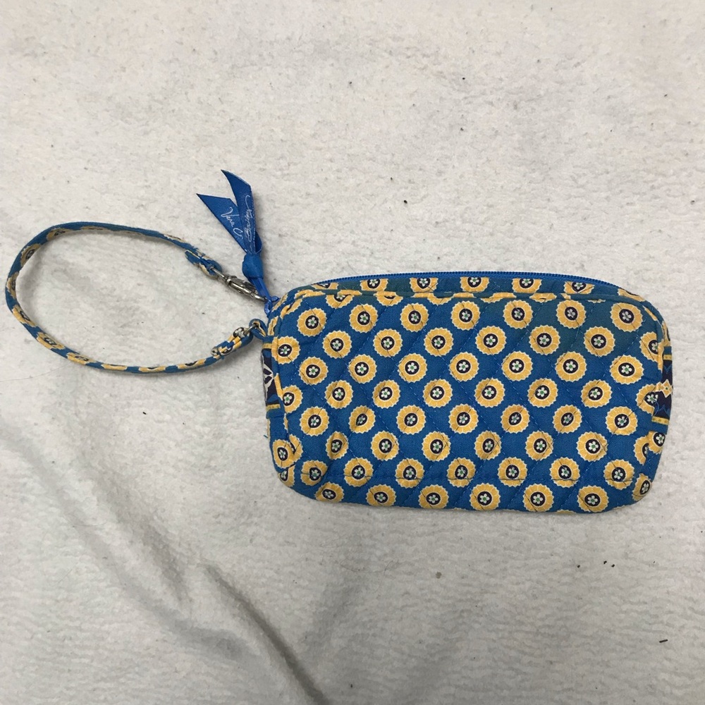 Vera Bradley "Riviera Blue" Wristlet